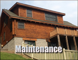  Hancock County, Kentucky Log Home Maintenance