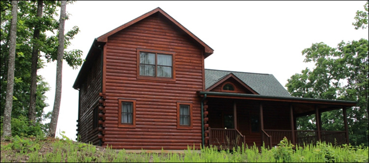 Professional Log Home Borate Application  Hancock County, Kentucky