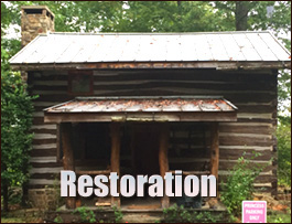 Historic Log Cabin Restoration  Hancock County, Kentucky